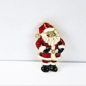 Santa Pin Brooch